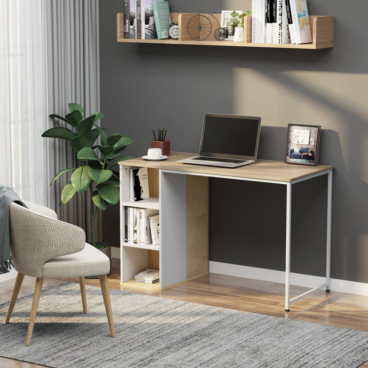 Mainstays computer desk on sale elevated printer shelf